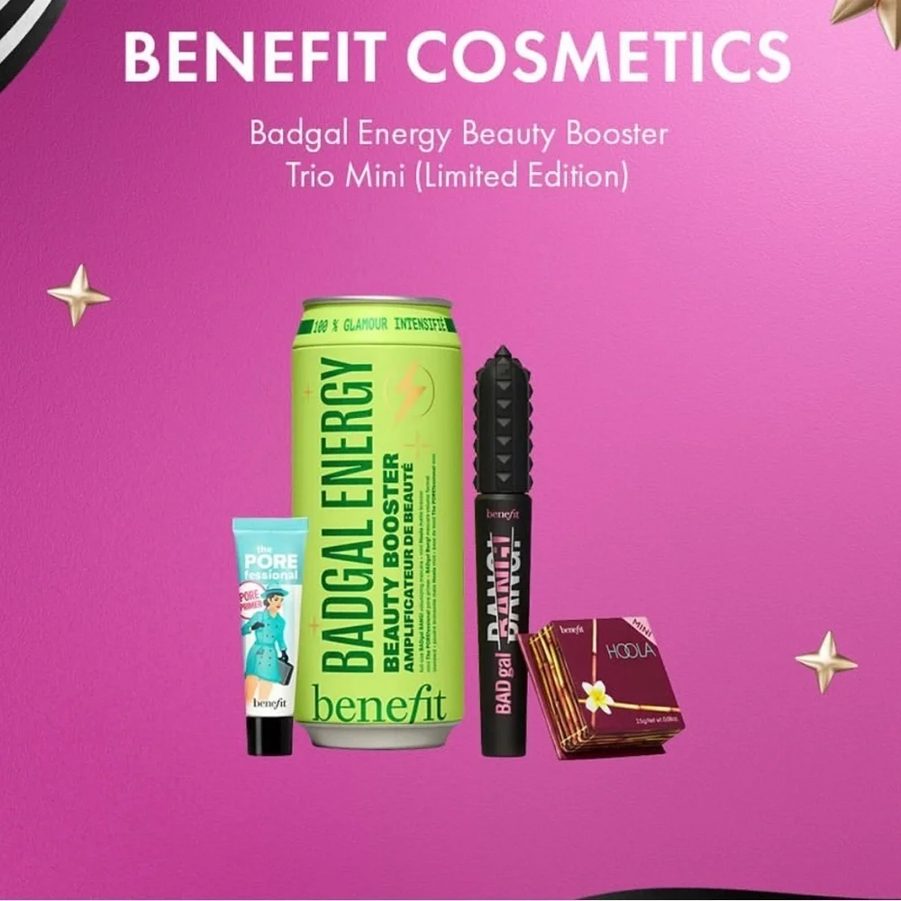Benefit trio set limited edition